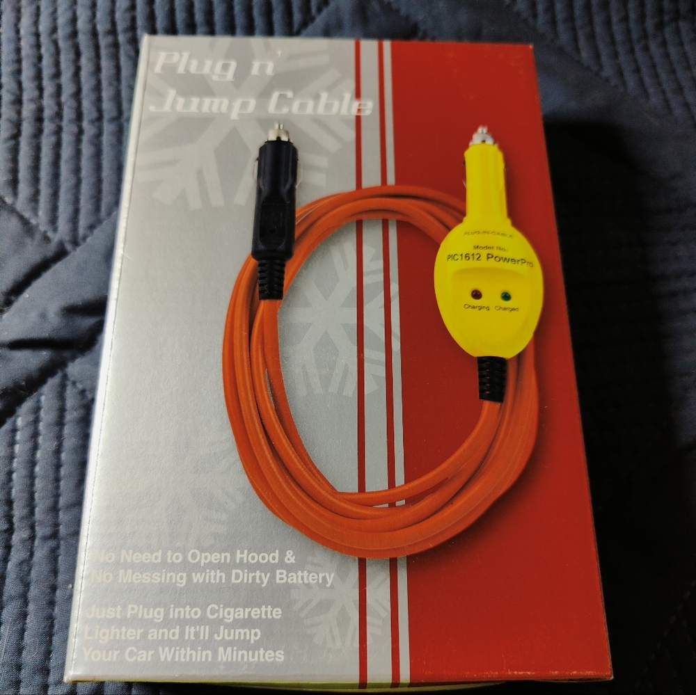 🎊Plug n jump cables.